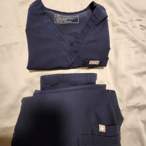 Figs Technical Collection Top in Dark Blue